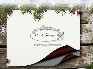 Julen 2017 Orust Blommor