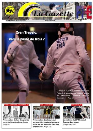 GAZETTE #HS5 36e Mémorial H.Foussard