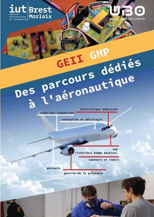 IUT de Brest-Morlaix : des parcours dédiés à l'aéronautique