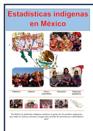 Estadísticas Indígenas En México