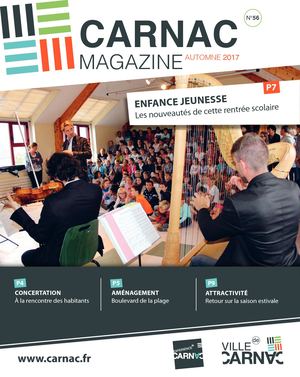 CARNAC MAGAZINE N°56 AUTOMNE 2017