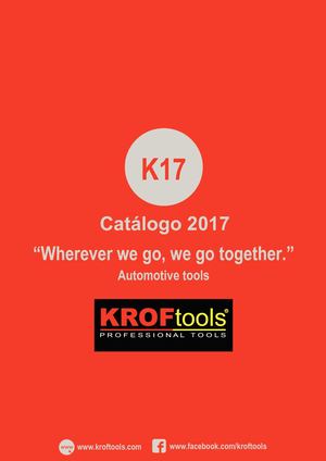 Kroftools 2017 - Catálogo