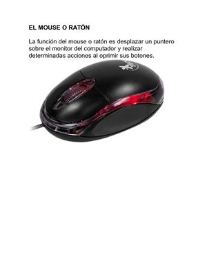 El Mouse O Ratón
