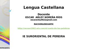 Lectura Obra "El Señor de Las Moscas". Cap # 2