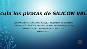 Presentación Los Pirata De Silicon Valley