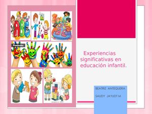 Cartilla de Experiencias Significativas