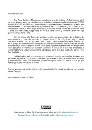 Nos Presentamos(elena)