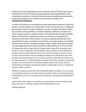 Texto Expresion Oral