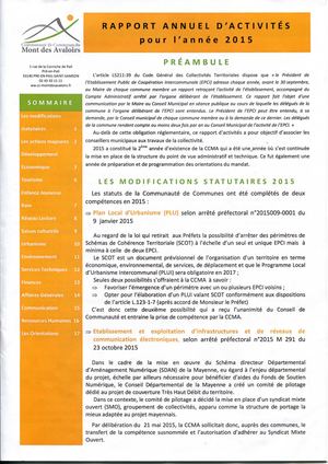 Rapport Annuel Ccma 2015