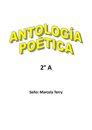 Antología Poética