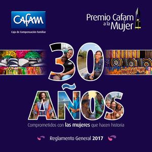 Reglamento Premio Mujer Cafam 30º Versión