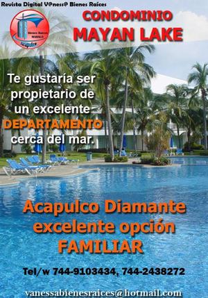Condominio Mayan Lakes, Acapulco Diamante