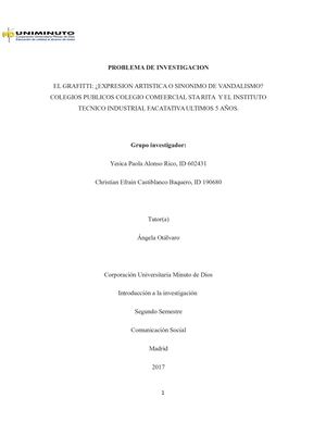 Graffiti Arte O Vandalismo