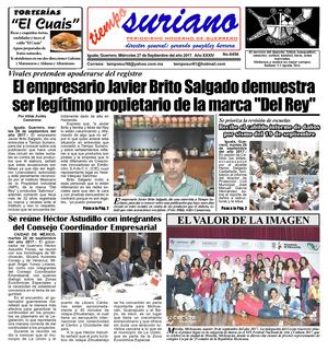 Edicion 27 De Septiembre Del 2017