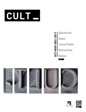 Magazine Cult N°5 Octobre Novembre Décembre 2017
