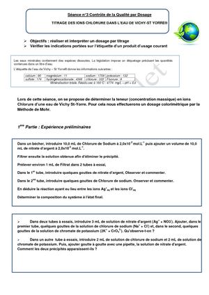 Spé3 Chlorure Vichy