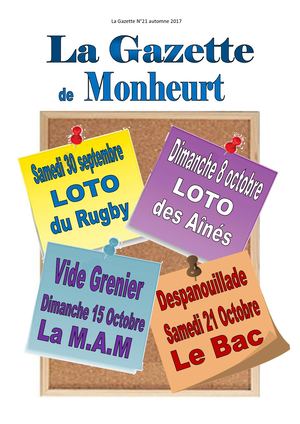Gazette Automne 2017
