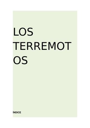 Los Terremotos