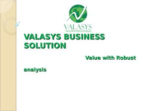 Valasys Business Solution