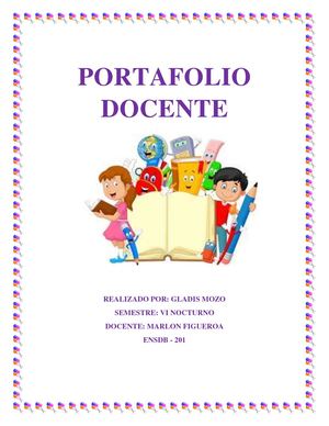 Portafolio Docente