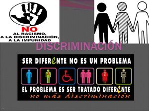 No A La Discriminación