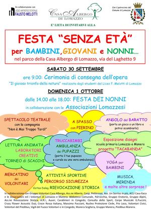 Volantino Festa Senza Età