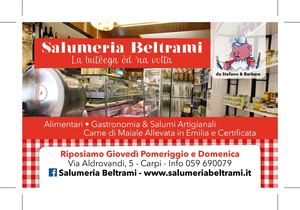 Biglietto da Visita Salumeria Beltrami