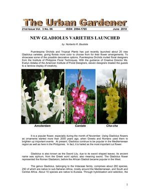 The Urban Gardener 21