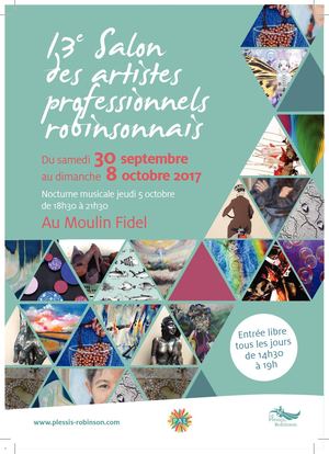 13ème Salon des artistes professionnels robinsonnais