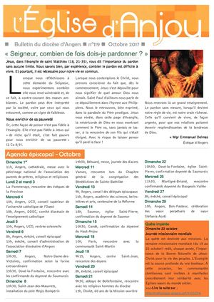 L'Eglise d'Anjou, octobre 2017, N°119