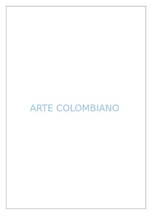 Arte Precolombiano
