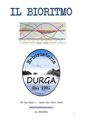 Il BIORITMO equilibrio psicofisico