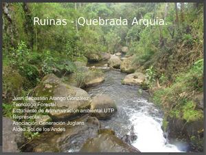 Ruinas Quebrada Arquia