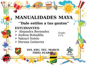 Manualidades Maya