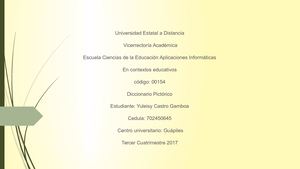Diccionario Pictorico