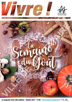 JOURNAL MUNICIPAL "VIVRE" - OCTOBRE 2017