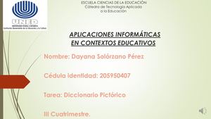 Tarea Diccionario Pictorico