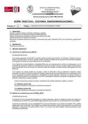 Guion Practica 01 Medidas Senales Am Fm Qpsk Cofdm