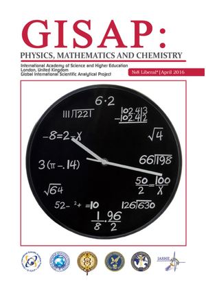 GISAP: Physics, Mathematics and Chemistry  № 8