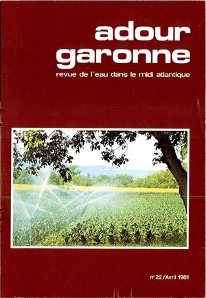 REVUE ADOUR-GARONNE N°22 - Avril 1981