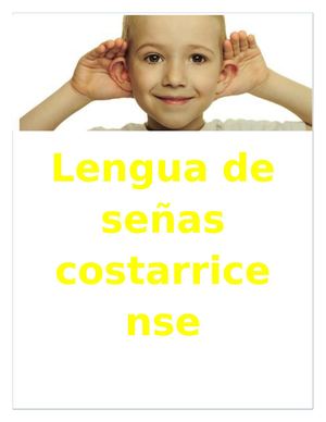 Lengua De Señas Costarricense