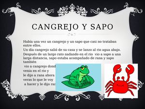 Cangrejo Y Sapo