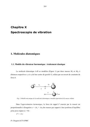 Spectroscopie De Vibration
