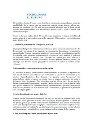 El Futurólogo George Dvorsky