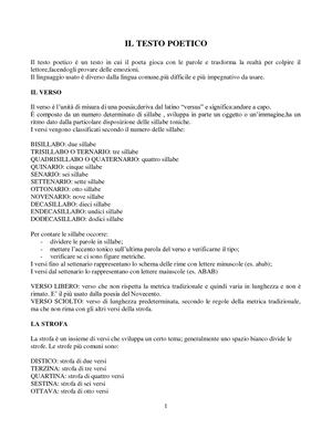 Testo poetico