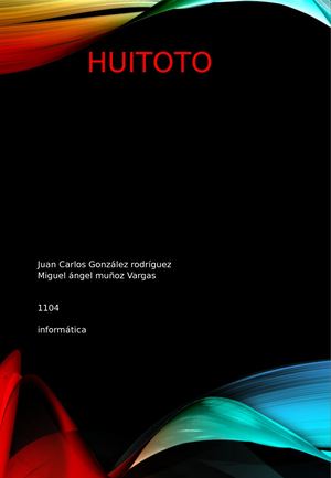 Ubicación De Los Huitotos