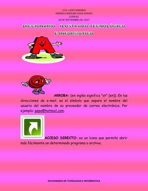Diccionario Informatico Y tecnologico ilustrado Andrea Vega 61 03 Octubre