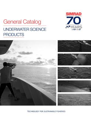 Simrad Fisheries Underwater Science Products Sm