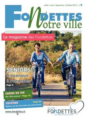 Fondettes notre ville n°8 (juillet-octobre 2017)