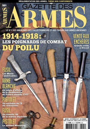 GAZETTE DES ARMES N°501 Octobre 2017